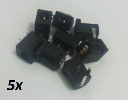 5 pack 2.1mm Female DC Power Jack supply socket - Click Image to Close